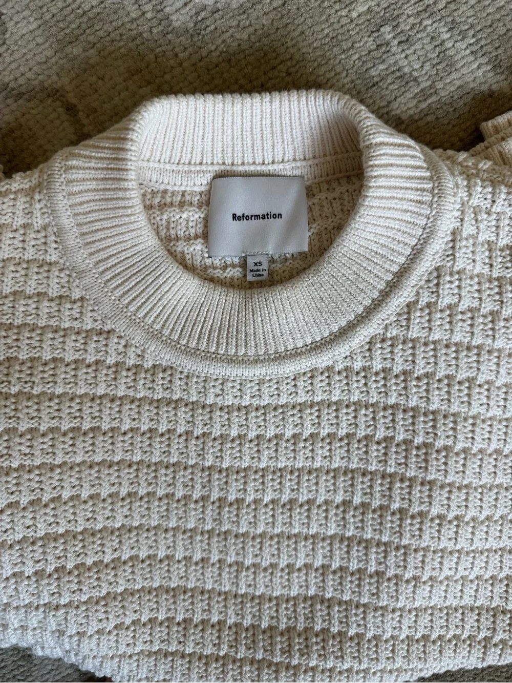 Reformation Cotton Sweater